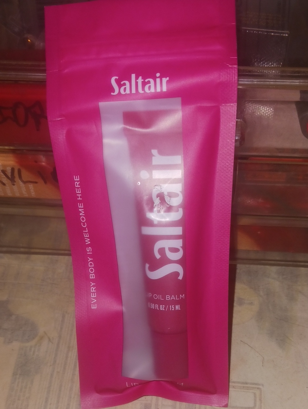 Saltair Pink Lip Oil Balm - Nourishing Lip Care